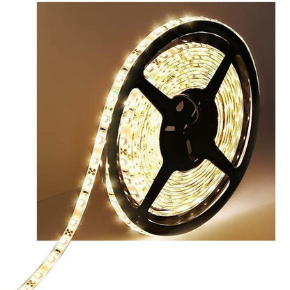 5M Warm White 5050 SMD 12V Led Strip Light - salelink.co.nz