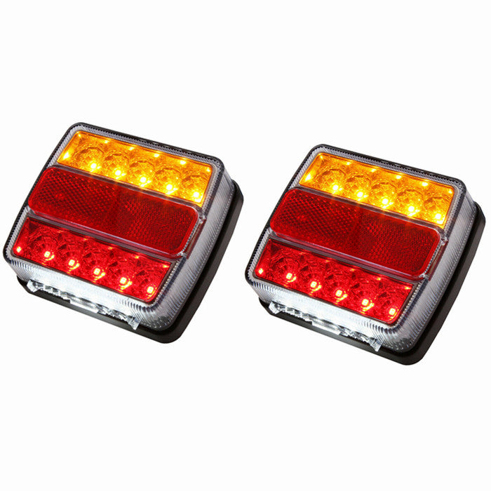 2X Submersible Trailer Tail lights LED Stop Tail Lights Kit - salelink.co.nz