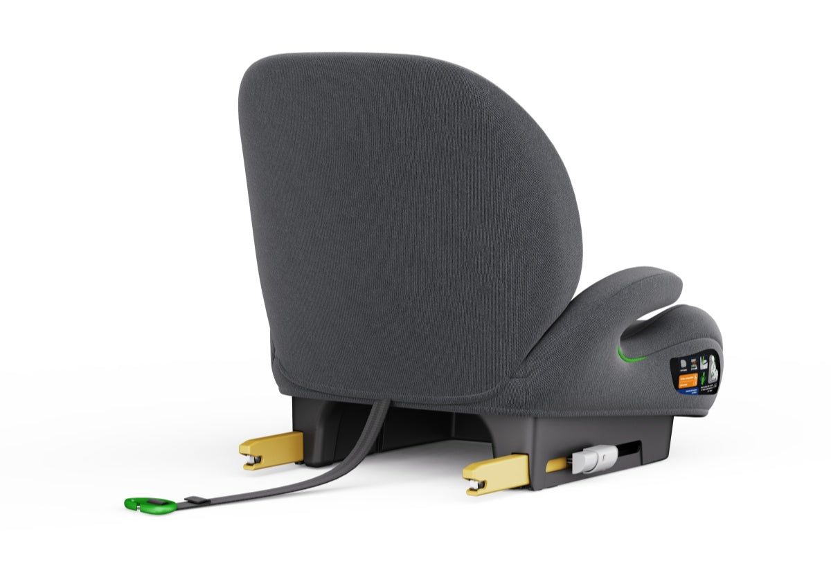 Pre-order Baby Brightness CloudLift Pro Half Booster Seat with ISOFIX and Backrest - Grey