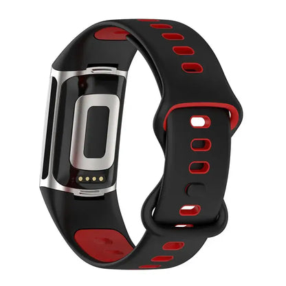 Rubber Sport Strap for the Fitbit Charge 5/6 Series (available in 21 colours)