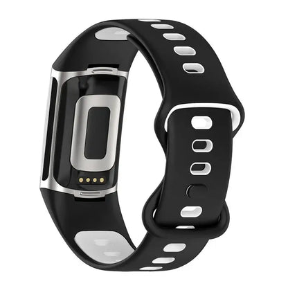 Rubber Sport Strap for the Fitbit Charge 5/6 Series (available in 21 colours)