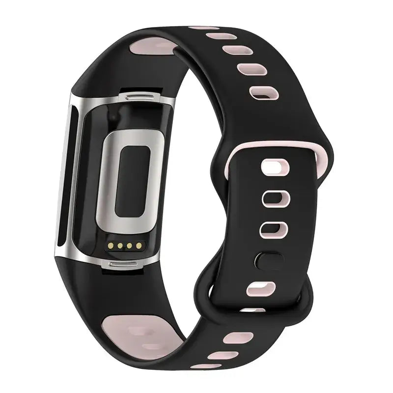 Rubber Sport Strap for the Fitbit Charge 5/6 Series (available in 21 colours)