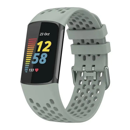 Rubber Sport Strap for the Fitbit Charge 5/6 Series (available in 21 colours)