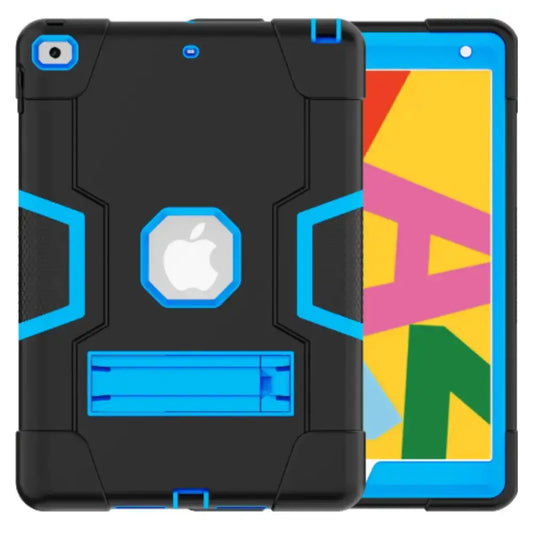 Rugged Case for iPad Series (Black & Blue)