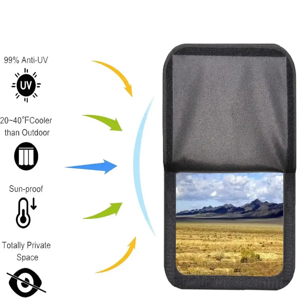 RV Car Sunshade & Privacy Curtains