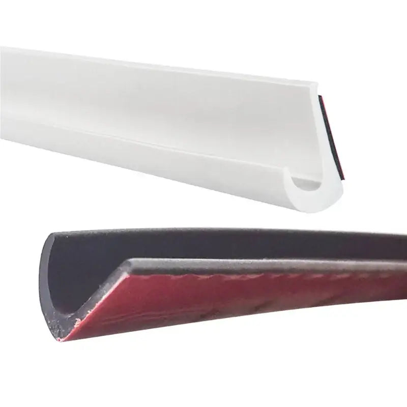 RV / Caravan Roof Rainwater Gutter PVC (available in Black & White)