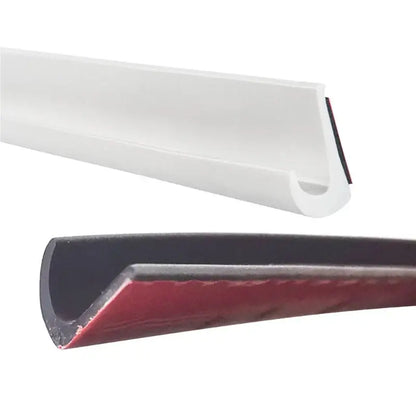 RV / Caravan Roof Rainwater Gutter PVC (available in Black & White)