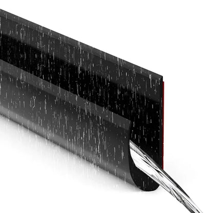 RV / Caravan Roof Rainwater Gutter PVC (available in Black & White)