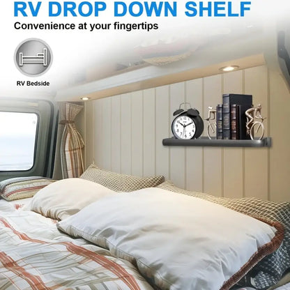 RV Foldable Wall Storage Shelf Rack