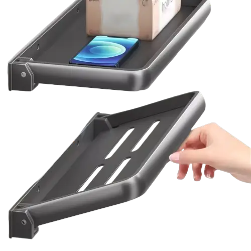 RV Foldable Wall Storage Shelf Rack