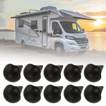 RV Glass Lid Rubber Cushion Pads (10PCS)