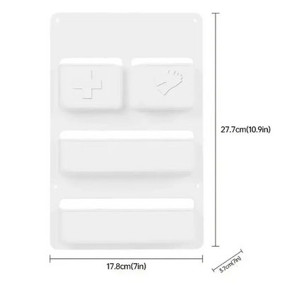 RV Toilet Door Storage Pocket