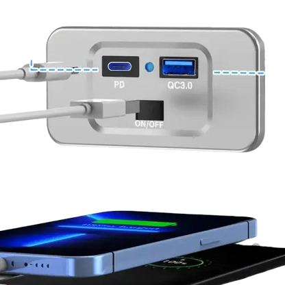 RV USB PD QC3 Fast Charging Outlet (different models available)