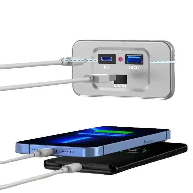 RV USB PD QC3 Fast Charging Outlet (different models available)