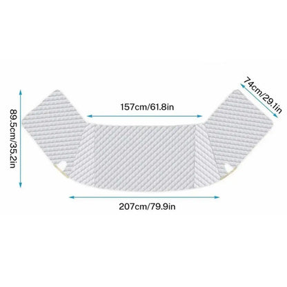 RV Windshield Sunshade Cover – Heat Insulation & UV Protection