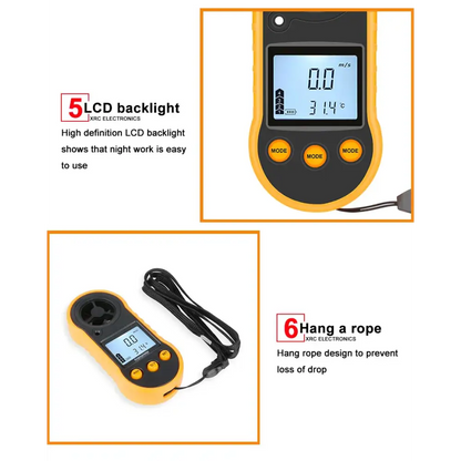 Portable Anemometer