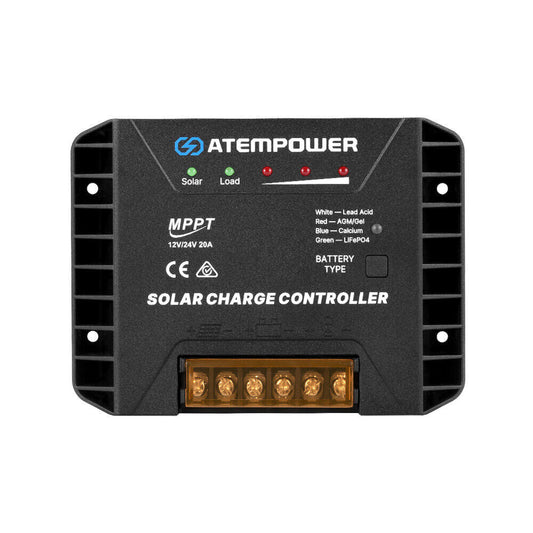 Atem Power 20A MPPT Solar Charge Controller Solar Panel Battery Regulator