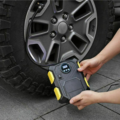 Car Air Compressor Digital Tire Inflator Auto Tyre Pump DC 12V 100PSI