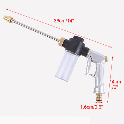 High Pressure Car Wash Foam Gun Washer Cleaner Lance Cannon Sprayer Bottle Kits - salelink.co.nz