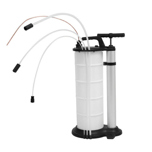 9L Oil Fluid Extractor Pump Manual Vacuum Fuel Suction Car Boat Transfer Tank - salelink.co.nz