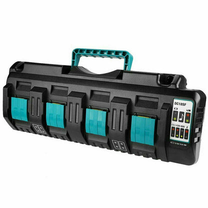 DC18SF 4 Port Charger Fits Makita 18V Battery