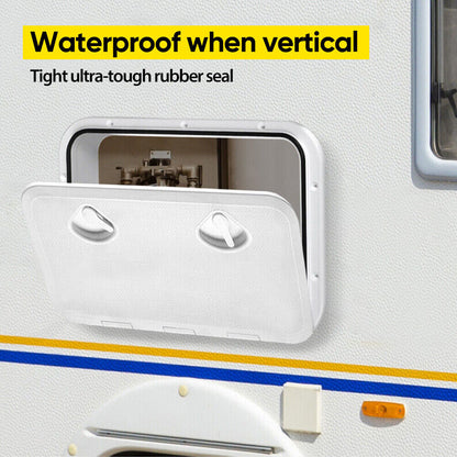 Access Hatch Service Door Locked Lid Caravan Storage RV Boat