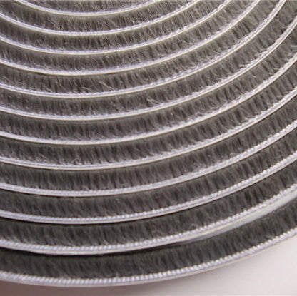 5m Weather Draught Excluder Brush Strip Window Door Seal Tape Self-adhesive
