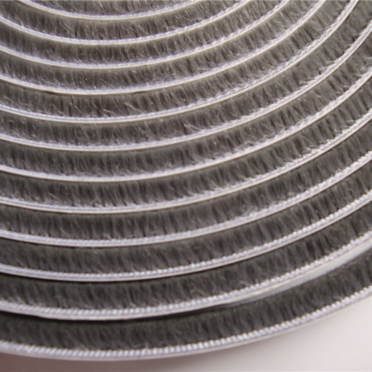 5m Weather Draught Excluder Brush Strip Window Door Seal Tape Self-adhesive - salelink.co.nz