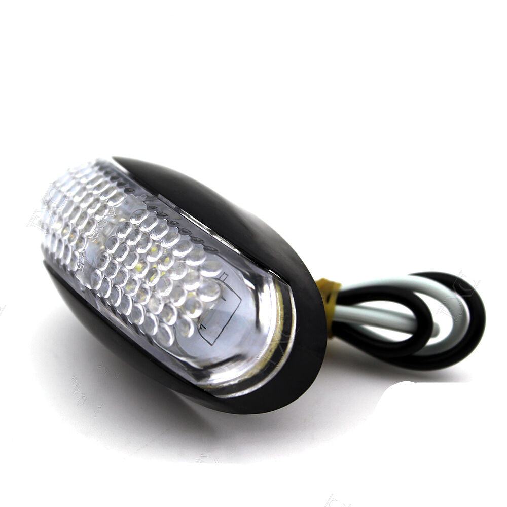 10 x Side Marker Lights White Trailer Truck