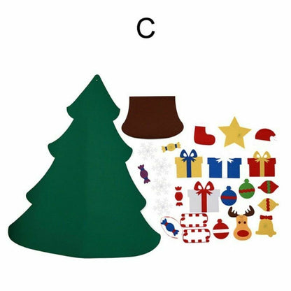 DIY Felt Christmas Tree Set