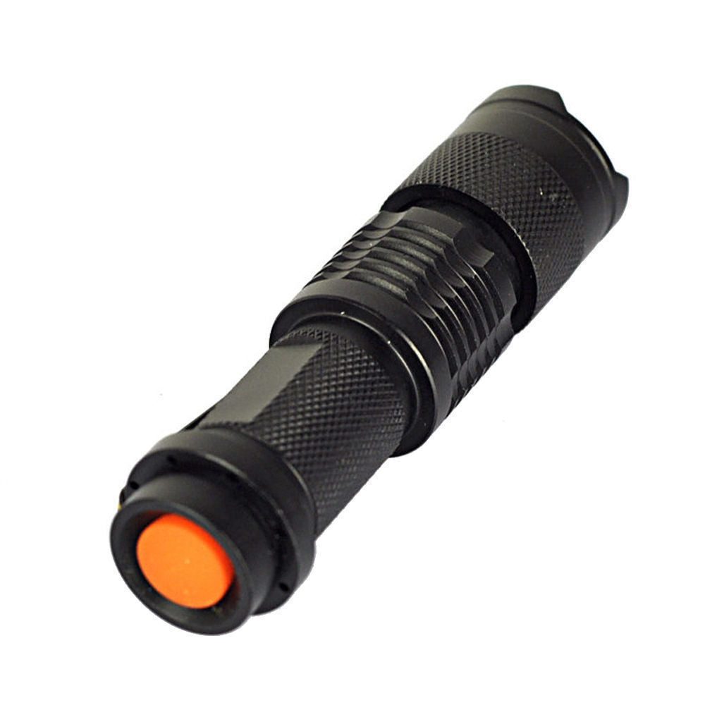 CREE Q5 LED Zoomable Focus Bright Flashlight Torch 220LM Light - salelink.co.nz
