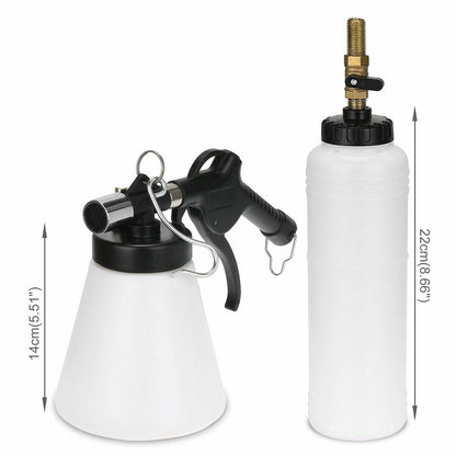 Air Brake Bleeder Kit Clutch Vacuum Bleeding Extractor Fluid Fill Adapters - salelink.co.nz