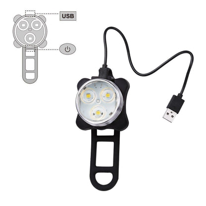 Bicycle Bike Lights Front Rear Tail Light Lamp