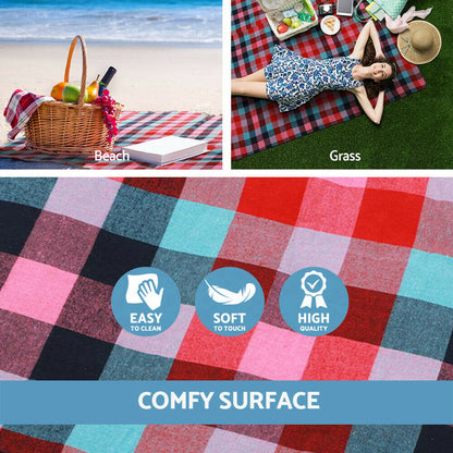 3m*3m Extra Large Picnic Blanket Mat Outdoor Camping
