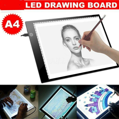A4 LED Drawing Copy Board Light Box