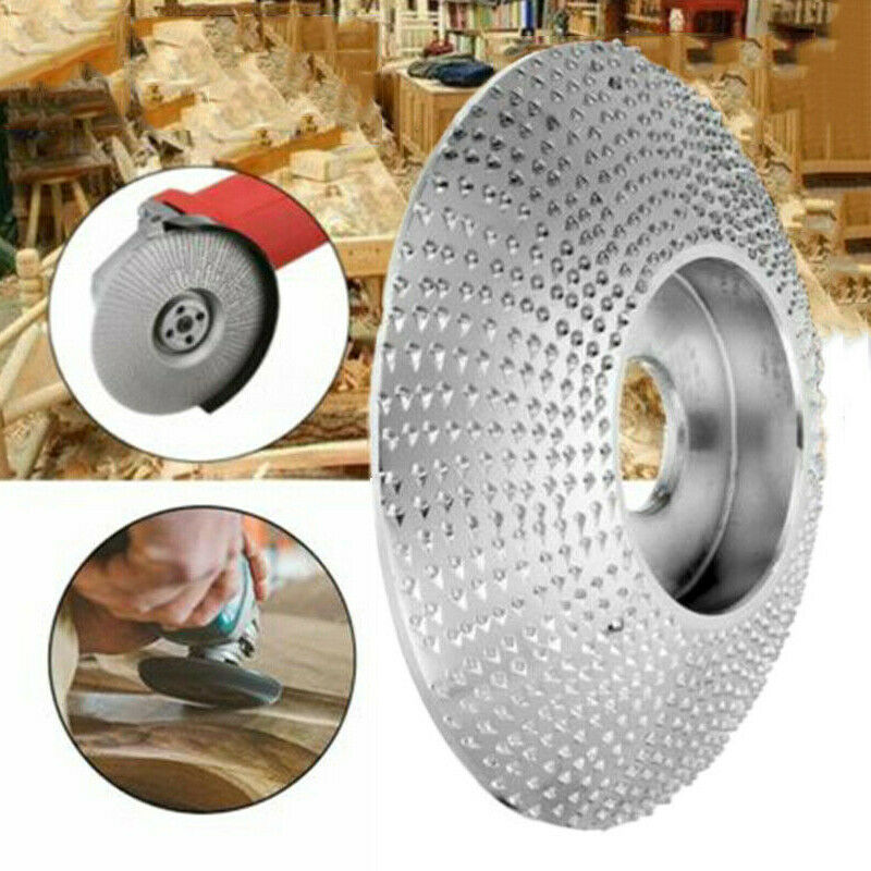 125mm Wood Shaping Disc Carving Angle Grinder Grinding Accessories Practical - salelink.co.nz