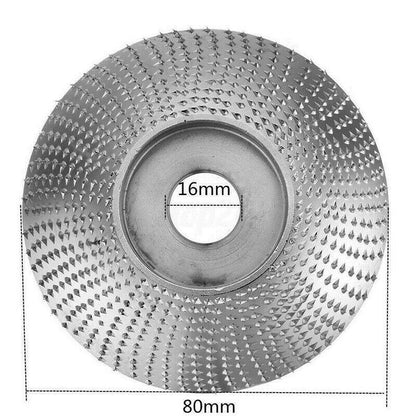 Wood Shaping Disc Carving Angle Grinder Grinding Accessories Practical 3.1inch - salelink.co.nz
