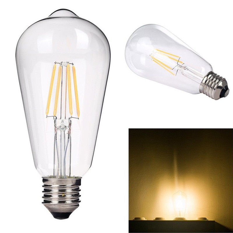 E27 LED Bulb 4W Glass - salelink.co.nz