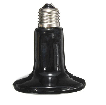 50W E27 Infrared Ceramic Heat Emitter Lamp Bulb For Reptile Pet Brooder - salelink.co.nz