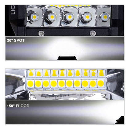 2x 4inch CREE LED Work Light Bar Spot Flood OffRoad Driving Reverse 4x4 Ford - salelink.co.nz