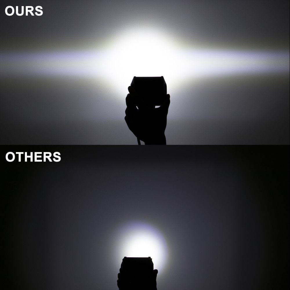 2x 4inch CREE LED Work Light Bar Spot Flood OffRoad Driving Reverse 4x4 Ford - salelink.co.nz