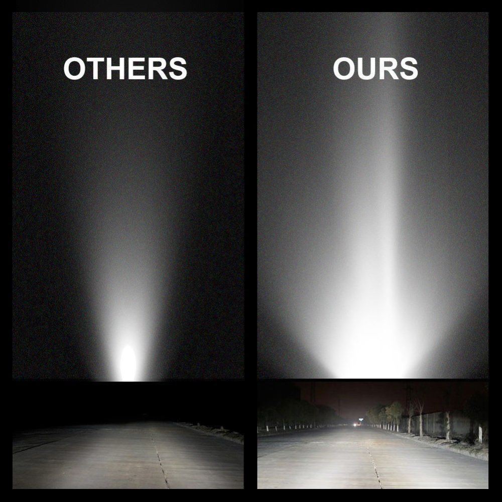 2x 4inch CREE LED Work Light Bar Spot Flood OffRoad Driving Reverse 4x4 Ford - salelink.co.nz