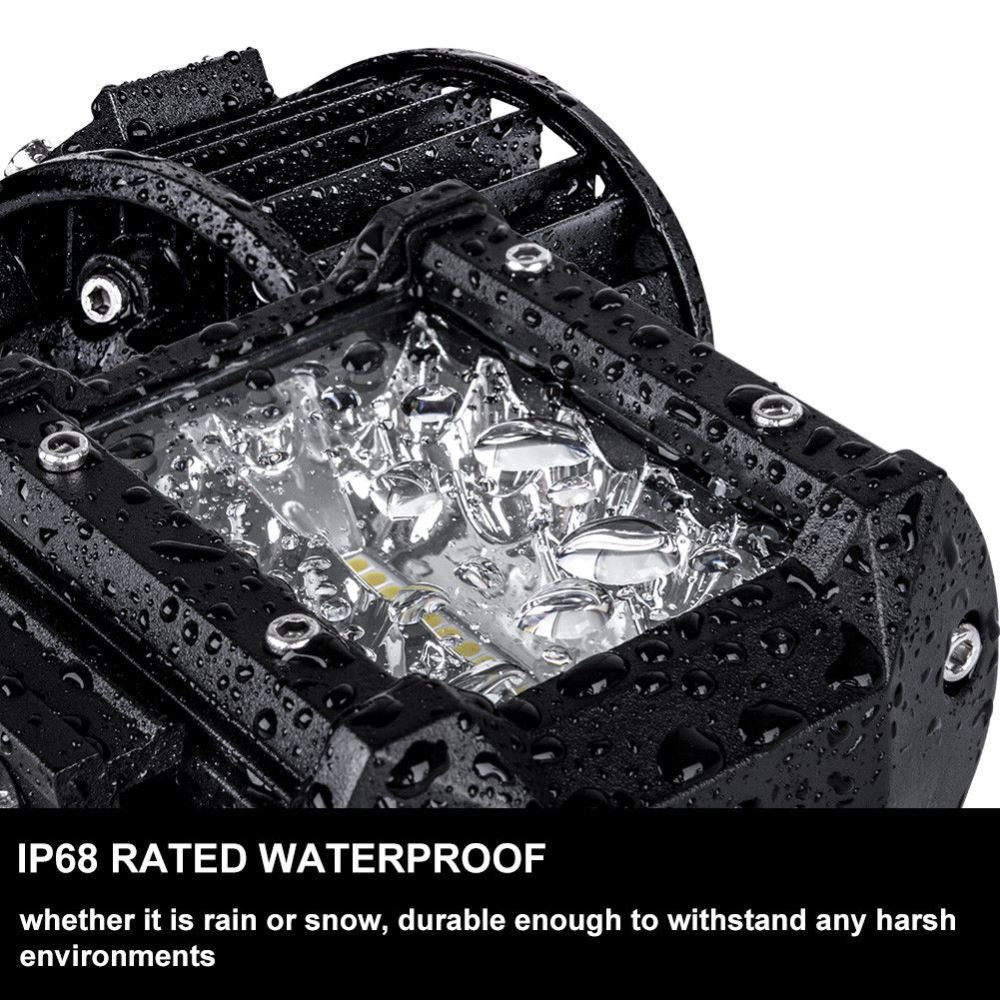 2x 4inch CREE LED Work Light Bar Spot Flood OffRoad Driving Reverse 4x4 Ford - salelink.co.nz