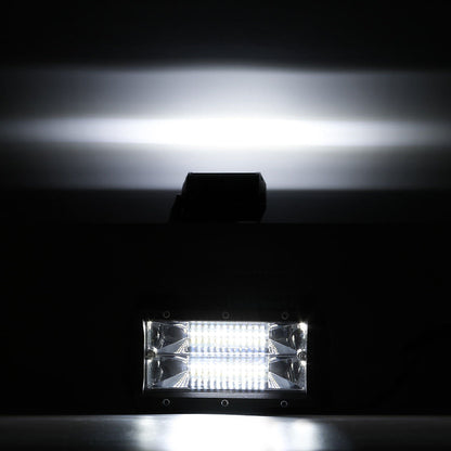 2X 5inch LED Work Driving Light Bar Flood Beam Offroad Boat Truck 12V 24V - salelink.co.nz