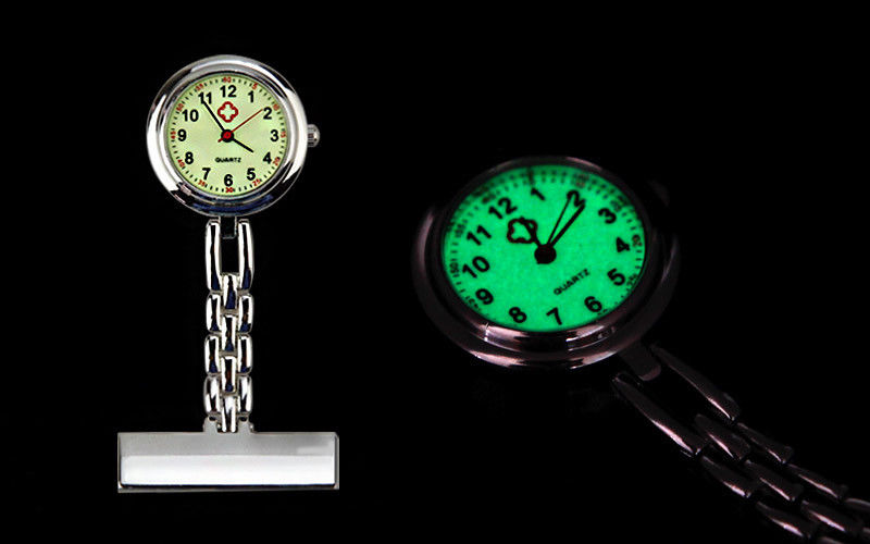 Nurse Watch Brooch Luminous Pocket - salelink.co.nz