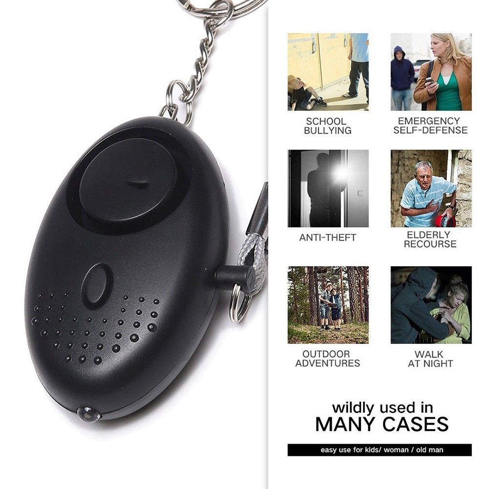 140dB Personal Alarm Keychain - salelink.co.nz