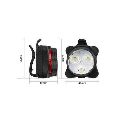 Bicycle Bike Lights Front Rear Tail Light Lamp