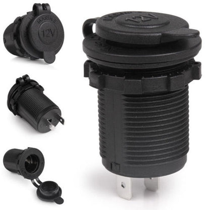 12V Car Boat Motorbike Cigarette Lighter Socket Power Plug Outlet