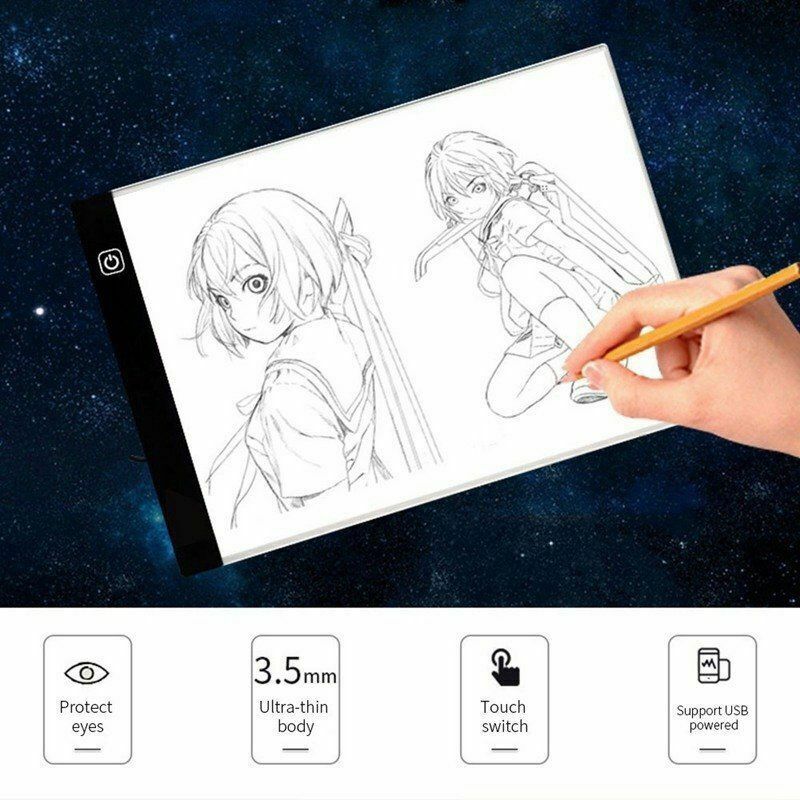 A4 LED Drawing Copy Board Light Box
