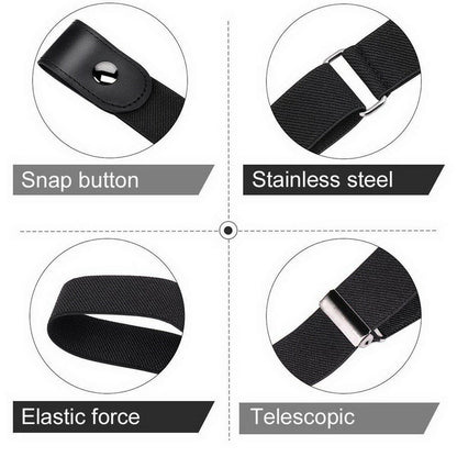 Buckle-free Elastic Comfortable Invisible Belt No Bulge Hassle